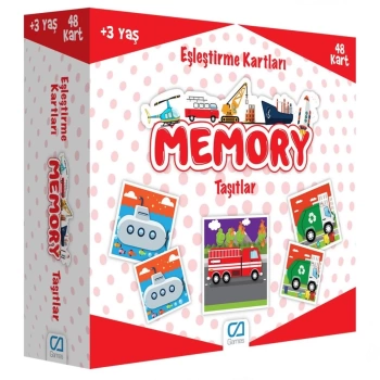 Nessiworld Memory Eşleştirme Kartları Taşıtlar