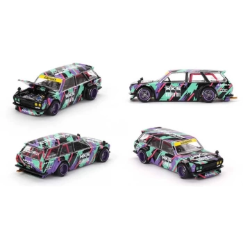Nessiworld Mini GT 1/64 Datsun KAIDO 510 Wagon HKS V1