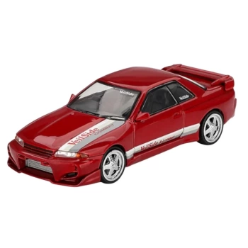Nessiworld Mini GT 1/64 Nissan Skyline GT-R (R32) VeilSide Combat C-I Gem Red