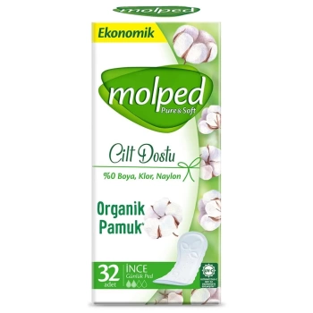 Nessiworld  Molped Pure&Soft Cilt Dostu Ped Eko 32 Adet