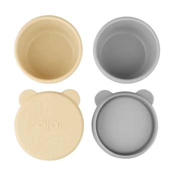 Nessiworld OiOi Kase Mini Bites Mellow Yellow / Powder Grey