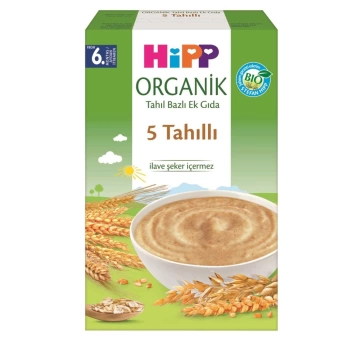 Nessiworld  p Organik 5 Tahıllı Tahıl Bazlı Kaşık Maması 200 Gr