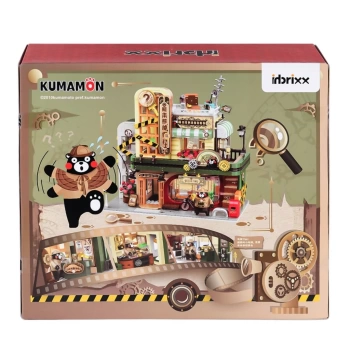 Nessiworld P880035 Panlos Özel Dedektif Ayı 1286 Parça Blok Seti -Vagon life