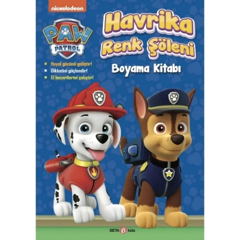 Nessiworld Paw Patrol Havrika Renk Şöleni Boyama Kitabı