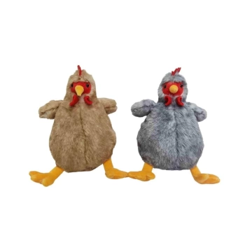 Nessiworld PB31557-23 Peluş Oturan Tavuk 23 cm