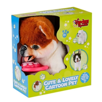 Nessiworld PR66699-26 Yürüyen Tasmalı Peluş Köpek