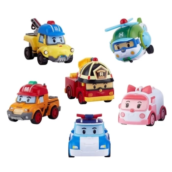 Nessiworld Robocar Poli Gogo Rescue Deluxe 6lı Set