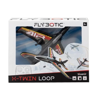 Nessiworld  SIL 85742 X-Twin Loop Kumandalı Uçak -Necotoys