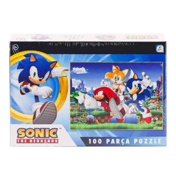 Nessiworld SO0052 Sonic 100 Parça Puzzle -Laçokids