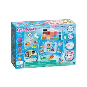 Nessiworld  35087 AquaBeads Çantalı Başlangıç Stüdyosu 900 parça +4 yaş