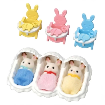 Nessiworld  SylvanianFamiliesÜçüzlerBakımSetiRenkli5532