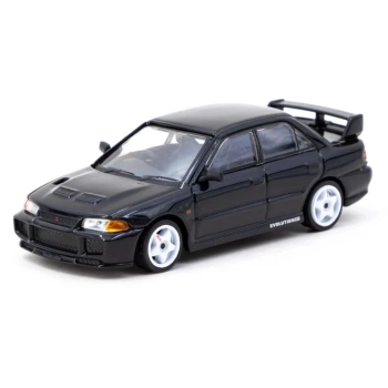 Nessiworld Tarmac Works 1/64 Mitsubishi Lancer GSR Evolution III Black