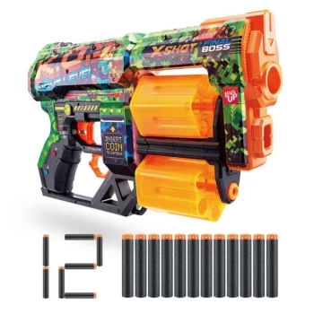 Nessiworld X-Shot Excel Skins Dread Blaster 12 Dartlı