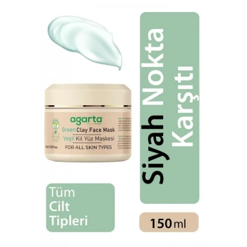 Nessiworld    Yeşil Kil Yüz Maskesi 150 ml
