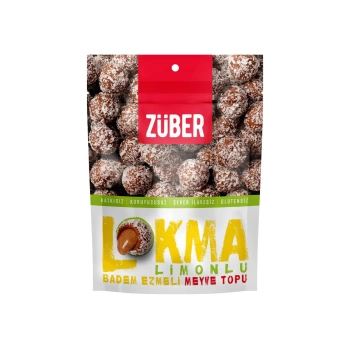 Nessiworld  Züber Lokma Meyve Topu 96 Gr Limonlu Badem Ezmeli