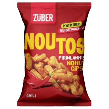 Nessiworld  Züber Noutos Fırın Nohut Cipsi 55 Gr Chili