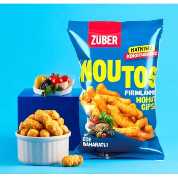 Nessiworld Züber Noutos Fırın Nohut Cipsi 55 Gr Ege Baharat