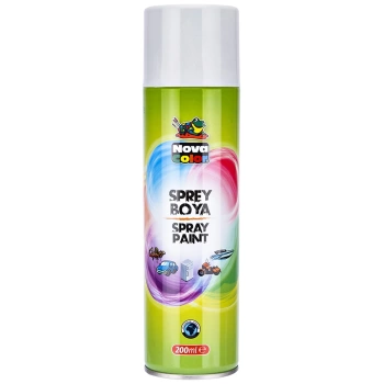 Nova Color Sprey Boya 200 Ml Beyaz