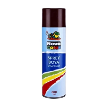 Nova Color Sprey Boya 200 Ml Kahverengi