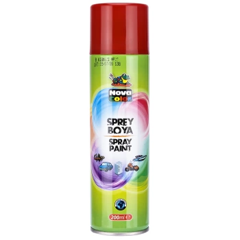 Nova Color Sprey Boya 200 Ml Kırmızı