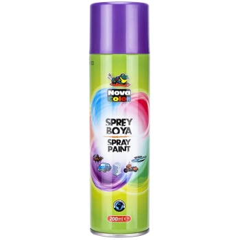 Nova Color Sprey Boya 200 Ml Mor