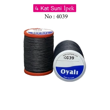 Oyalı 4 Kat Suni İpek İplik İğne Oyası Boncuk İpi Tığ Oyası No:4039