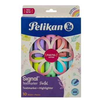 Pelikan Pastel Renk İşaretleme Kalemi, 10lu Set