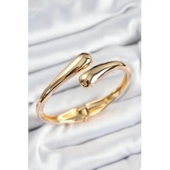 Pirinç Sarmal Model Gold Renk Kadın Kelepçe