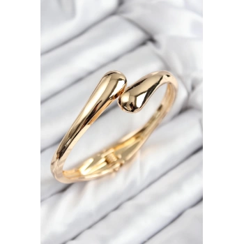 Pirinç Sarmal Model Gold Renk Kadın Kelepçe