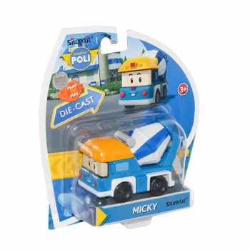 Nessiworld POLI 83259 Metal Araç Karakter Figürler -Neco