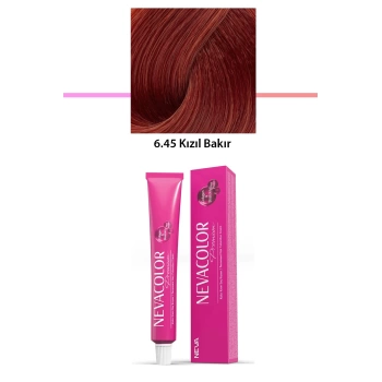 Premium 6.45 Kızıl Bakır - Kalıcı Krem Saç Boyası 50 g Tüp