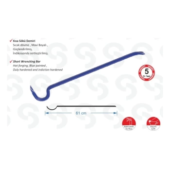 S.D. SK 6000 Kısa Sökü Demiri - 1200 gr, 61cm