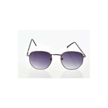 Siyah Metal Çerçeve Cat Eye Güneş Gözlüğü - Moda Gözlük