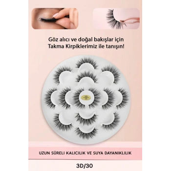 Takma Kirpik 3d Etkili – Günlük Ve Özel Günler İçin İdeal 3d307li