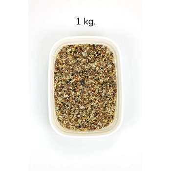Tüm Kuşlar İçin Doğal Taze Sağlık Tohumu Karışımı - 1 kg