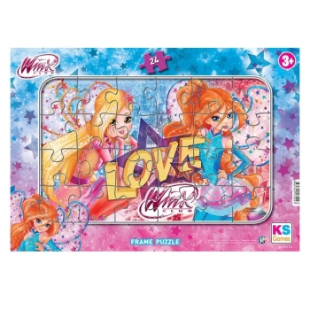 WINX 704 Winx Frame Puzzle 24 Parça