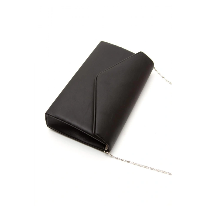 Kadın Siyah Askılı Omuz Çantası