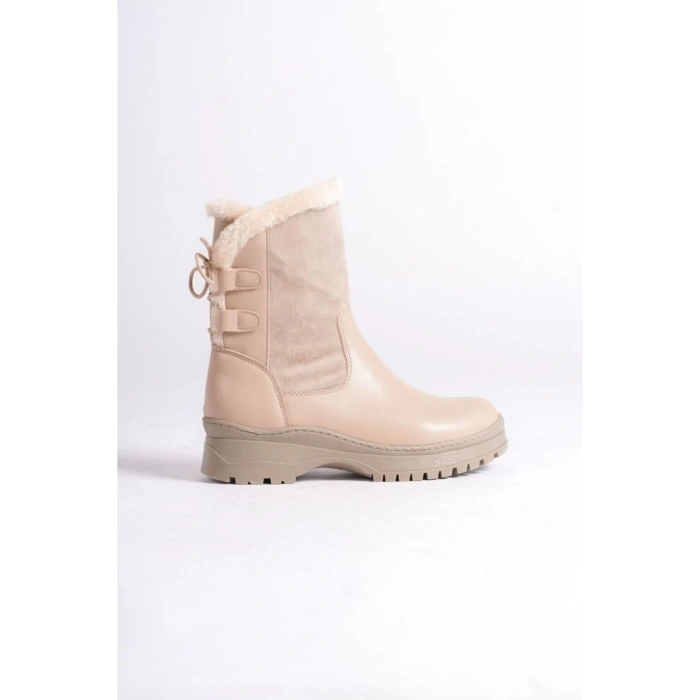 Kadın Nude İçi Kürklü Bot