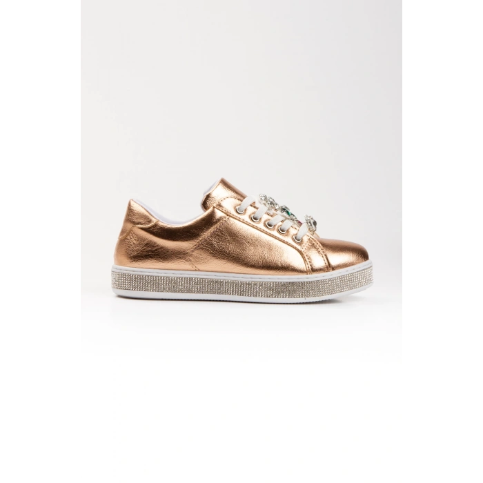 Kadın Taş Detay Sneakers Rose