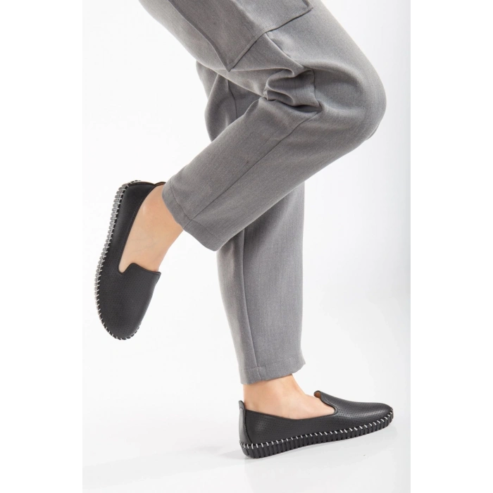 Kadın Günlük Rahat Babet Siyah