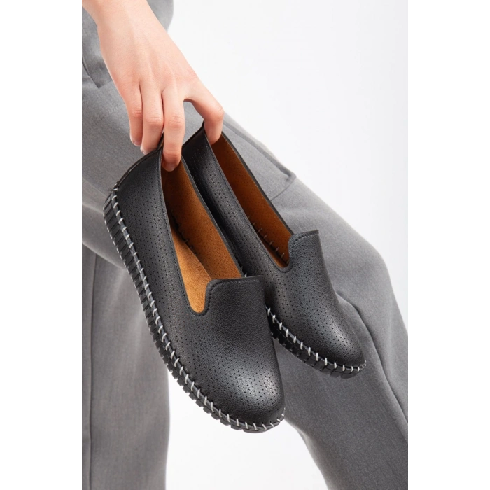 Kadın Günlük Rahat Babet Siyah