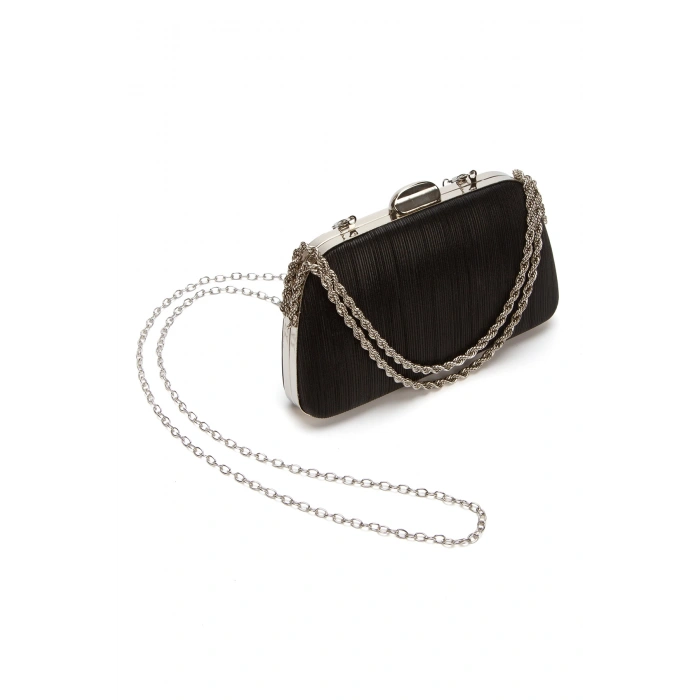 Kadın Abiye Askılı Çanta Siyah