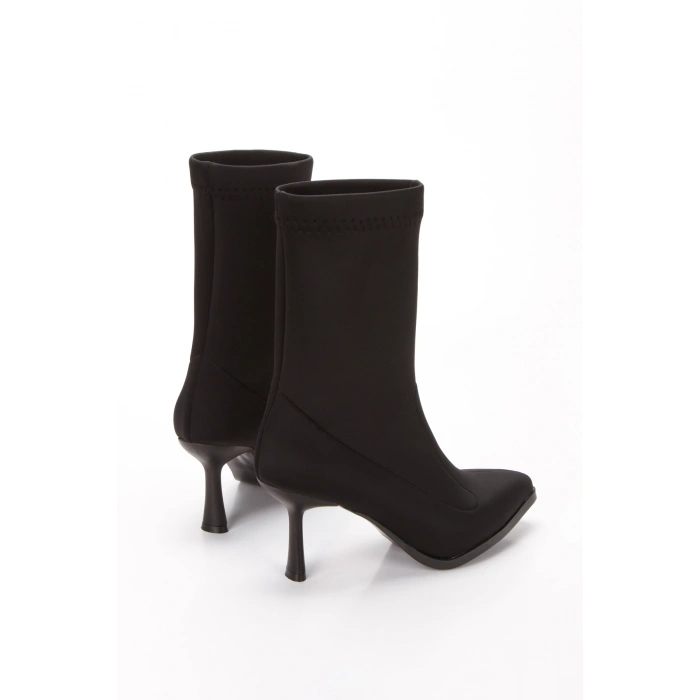 Kadın İnce Topuklu Streç Bot