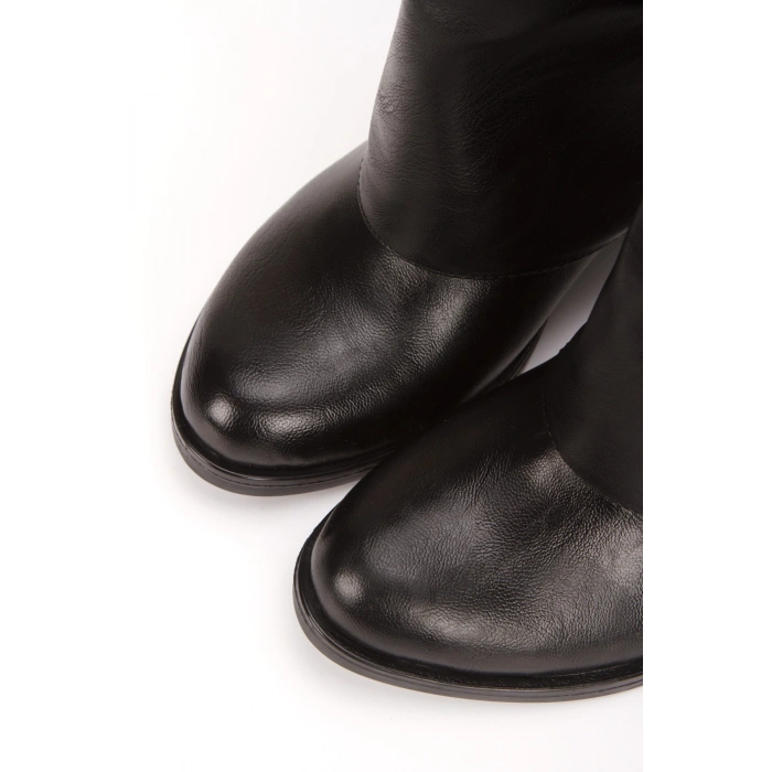 Kadın Özel Üretim Siyah Bot