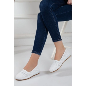 Kadın Beyaz Günlük Ortopedik Ayakkabı