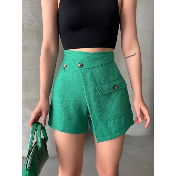 Tek cepli şort etek
