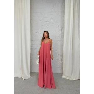 Aerobin uzun elbise pembe pt