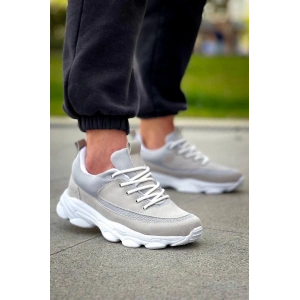 KB-707 Kuback Taş Süet Yüksek Taban Bağcıklı Günlük Erkek Ayakkabı