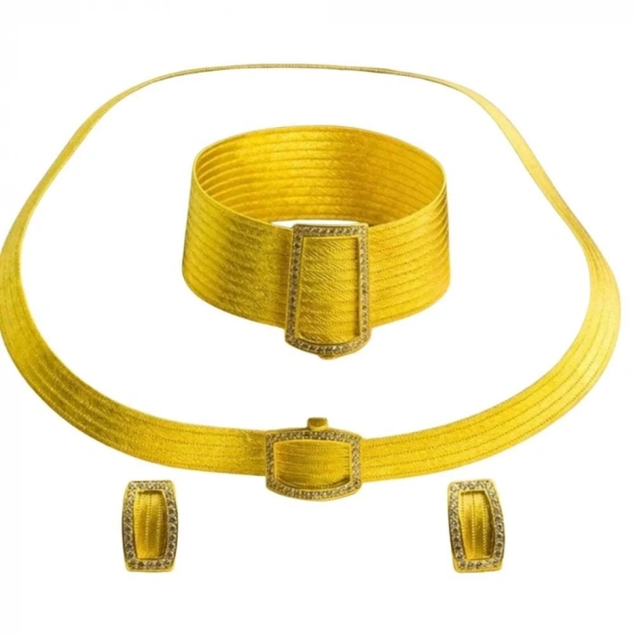 14 Ayar Altın 11 Sıra Trabzon Hasır Set Takımı