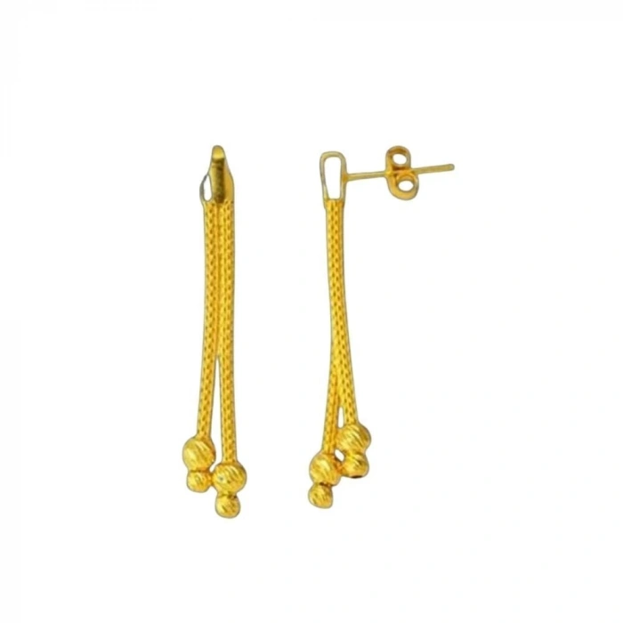 14 Ayar Altın 3 Sıra Örgü Set Takımı